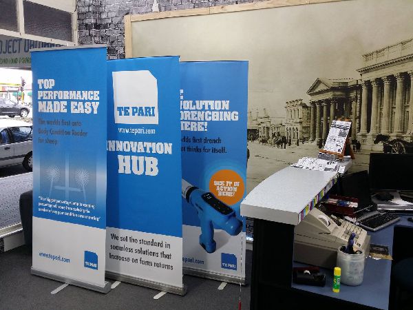 Display banner printing for trade shows and more